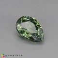 Natural Demantoid garnet 1.08 Carats Green Pear 7x5 mm Loose Gemstone - Image 1