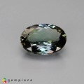 Natural Tanzanite 2 Carats Blue Green Oval 9x7 mm Loose Gemstone - Image 1