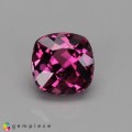 Natural Malaya garnet 1.11 Carats Purplish Pink Antique Cushion 6x4 mm Loose Gemstone - Image 1