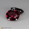 Natural Rhodolite garnet 10.41 Carats Purplish Pink Oval 11x10 mm Loose Gemstone - Image 2