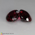 Natural Rhodolite garnet 10.41 Carats Purplish Pink Oval 11x10 mm Loose Gemstone - Image 3