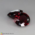Natural Rhodolite garnet 10.41 Carats Purplish Pink Oval 11x10 mm Loose Gemstone - Image 5