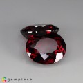 Natural Rhodolite garnet 10.41 Carats Purplish Pink Oval 11x10 mm Loose Gemstone - Image 6