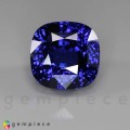 Natural Royal blue sapphire 35.09 Carats Royal Blue Antique Cushion 17x13 mm Loose Gemstone - Image 1