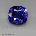 Natural Royal blue sapphire 35.09 Carats Royal Blue Antique Cushion 17x13 mm Loose Gemstone - Image 2