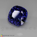 Natural Royal blue sapphire 35.09 Carats Royal Blue Antique Cushion 17x13 mm Loose Gemstone - Image 3