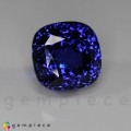 Natural Royal blue sapphire 35.09 Carats Royal Blue Antique Cushion 17x13 mm Loose Gemstone - Image 6