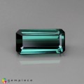 Natural Tourmaline 3.56 Carats Teal Green Emerald Cut 12x6 mm Loose Gemstone - Image 6