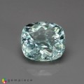 Natural Montebrasite 2.63 Carats Baby Mint Green Cushion 9x5 mm Loose Gemstone - Image 1