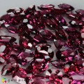 Natural Rhodolite garnet 103.07 Carats Purplish Pink Mixed Mixed Lot Loose Gemstone - Image 1