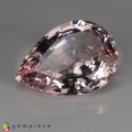 Natural Morganite 34.68 Carats Peach Pink Pear 28x20 mm Loose Gemstone - Image 1