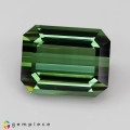 Natural Tourmaline 28.01 Carats Fine Green Emerald 18x14 mm Loose Gemstone - Image 2