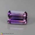 Natural Ametrine 15.48 Carats Purple to Yellow Emerald 18x12 mm Loose Gemstone - Image 2