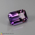 Natural Ametrine 15.48 Carats Purple to Yellow Emerald 18x12 mm Loose Gemstone - Image 6