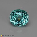 Natural Apatite 1.69 Carats Paraiba Blue Green Oval 7x6 mm Loose Gemstone - Image 2
