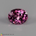 Natural Malaya garnet 1.46 Carats Purplish Pink Oval 7x6 mm Loose Gemstone - Image 1