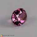Natural Malaya garnet 1.46 Carats Purplish Pink Oval 7x6 mm Loose Gemstone - Image 4