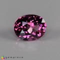 Natural Malaya garnet 1.46 Carats Purplish Pink Oval 7x6 mm Loose Gemstone - Image 5