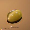 Natural Chrysoberyl cats eye 1.15 Carats Yellow Oval Cabochon 7x5 mm Loose Gemstone - Image 4