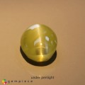 Natural Chrysoberyl cats eye 1.15 Carats Yellow Oval Cabochon 7x5 mm Loose Gemstone - Image 1
