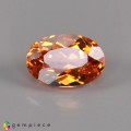 Natural Spessartite garnet 2.25 Carats Mandarin Orange Oval 9x6 mm Loose Gemstone - Image 7