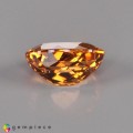 Natural Spessartite garnet 2.25 Carats Mandarin Orange Oval 9x6 mm Loose Gemstone - Image 3