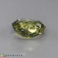 Natural Sillimanite 11.88 Carats Light Yellow Green Oval 15x12 mm Loose Gemstone - Image 3