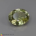 Natural Sillimanite 11.88 Carats Light Yellow Green Oval 15x12 mm Loose Gemstone - Image 5