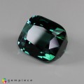 Natural Tourmaline 19.28 Carats Blue Cushion 16x14 mm Loose Gemstone - Image 2