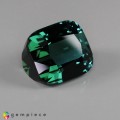 Natural Tourmaline 19.28 Carats Blue Cushion 16x14 mm Loose Gemstone - Image 1
