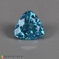 Natural Apatite 1.31 Carats Paraiba Blue Green Trilliant  7x4 mm Loose Gemstone - Image 1
