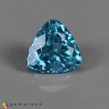 Natural Apatite 1.31 Carats Paraiba Blue Green Trilliant  7x4 mm Loose Gemstone - Image 6