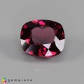 Natural Rhodolite garnet 3.22 Carats Purplish Pink Cushion 9x8 mm Loose Gemstone - Image 1