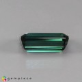 Natural Tourmaline 3.79 Carats Teal Green Emerald Cut 12x7 mm Loose Gemstone - Image 5