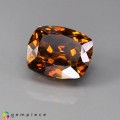 Natural Sphalerite 5.83 Carats Fire Orange Cushion 10x9 mm Loose Gemstone - Image 2