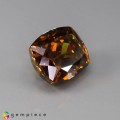 Natural Sphalerite 5.83 Carats Fire Orange Cushion 10x9 mm Loose Gemstone - Image 6