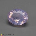 Natural Lavender quartz 20.42 Carats Lavender Oval 19x16 mm Loose Gemstone - Image 2