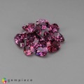 Natural Malaya garnet 15.07 Carats Purplish Pink Mixed Mixed Lot Loose Gemstone - Image 4
