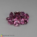 Natural Malaya garnet 15.07 Carats Purplish Pink Mixed Mixed Lot Loose Gemstone - Image 1
