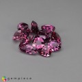 Natural Malaya garnet 15.07 Carats Purplish Pink Mixed Mixed Lot Loose Gemstone - Image 2