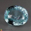 Natural Paraiba tourmaline 71.06 Carats Greenish Blue Oval 26x23 mm Loose Gemstone - Image 2