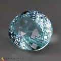 Natural Paraiba tourmaline 71.06 Carats Greenish Blue Oval 26x23 mm Loose Gemstone - Image 3