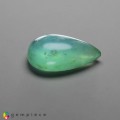 Natural Peru opal 16.28 Carats Paraiba Blue Green Pear Cabochon 24x15 mm Loose Gemstone - Image 5
