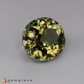 Natural Tourmaline 5.75 Carats Greenish Yellow Oval 12x10 mm Loose Gemstone - Image 6