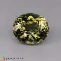 Natural Tourmaline 5.75 Carats Greenish Yellow Oval 12x10 mm Loose Gemstone - Image 2