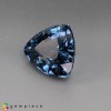 Natural Spinel 2.04 Carats Electric Blue Trilliant  9x7 mm Loose Gemstone - Image 4
