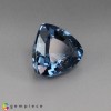 Natural Spinel 2.04 Carats Electric Blue Trilliant  9x7 mm Loose Gemstone - Image 6