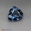 Natural Spinel 2.04 Carats Electric Blue Trilliant  9x7 mm Loose Gemstone - Image 7
