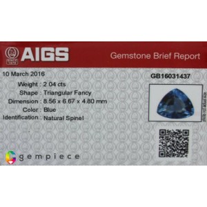 spinel  2.04cts - 9x7mm