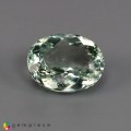 Natural Montebrasite 3.18 Carats Baby Green Oval 11x8 mm Loose Gemstone - Image 1